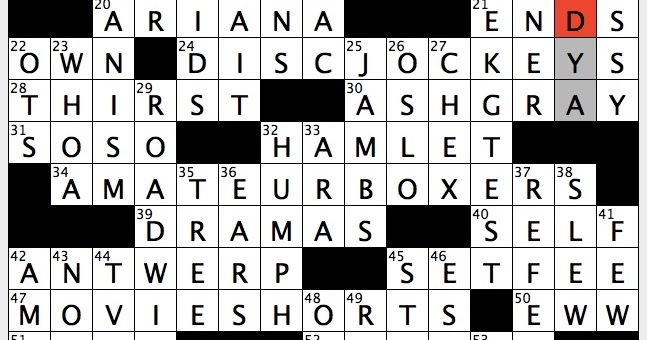 Rex Parker Does the NYT Crossword Puzzle: Underwear for tycoons / MON  4-30-18 / It goes from about 540 to 1700 / Silvery hair color / Furry  sitcom alien